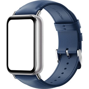 Xiaomi �V���I�~ �X�}�[�g�E�H�b�`�p�X�g���b�v Xiaomi Leather Quick Release Strap Harbor Blue BHR9492GL