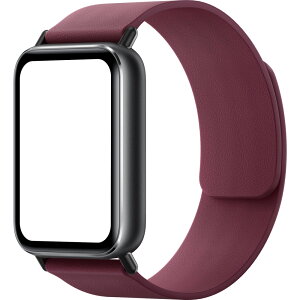 Xiaomi �V���I�~ �X�}�[�g�E�H�b�`�p�X�g���b�v Xiaomi Magnetic Quick Release Strap Berry Red BHR9490GL �x���[���b�h