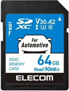 ELECOM GR SDXCJ[h/ԍڗp/ϋv/UHS-I/64GB MF-DRSD064GU13