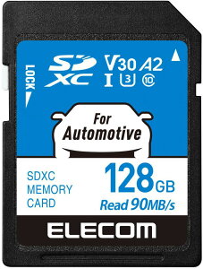 ELECOM GR SDXCJ[h/ԍڗp/ϋv/UHS-I/128GB MF-DRSD128GU13