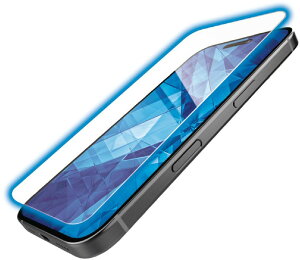 ELECOM �G���R�� iPhone 16 Pro�p�K���X�t�B����/�_�C�������h�R�[�e�B���O/�S����/�u���[���C�g�J�b�g PM-A24CFLGDCOBL