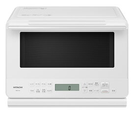 日立正規取扱店 HITACHI 日立 MRO-F6C-W ホワイト オーブンレンジ 27L ボウルメニュー フラット庫内 ワイド庫内で出し入れしやすい　お手入れラクラク　250℃オーブン　2品同時あたため
