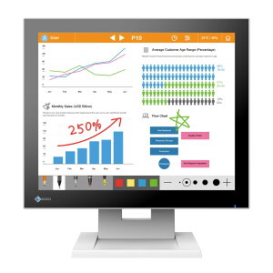 EIZO FDS1783T-TGY DuraVision ^b`Ή17^XNGAtfBXvC(1280x1024/DP/HDMI/Z[OC)