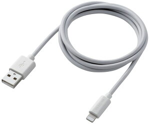 ELECOM �G���R�� �X�^���_�[�hLightning�P�[�u���i�^�u���b�g�����j �z���C�g 1.0m MPA-UALA10WH