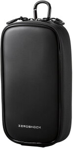 ELECOM �G���R�� �X�}�[�g�t�H���pZEROSHOCK�L�������O�|�[�`/2�C��/L�T�C�Y P-05CZ2BK