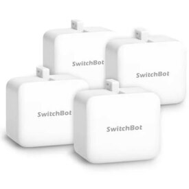 SwitchBot スイッチボット 【4台同時購入セット】スイッチボット SWITCHBOT-W-GH ホワイト
