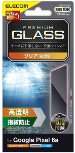 ELECOM �G���R�� Google Pixel 6a �K���X�t�B���� ������ PM-P221FLGG
