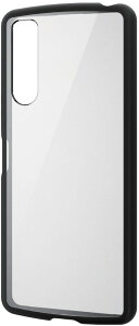 ELECOM �G���R�� Xperia 10 V TOUGH SLIM LITE �t���[���J���[ �u���b�N PM-X232TSLFCBK