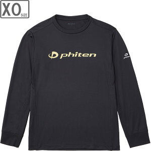 �t�@�C�e�� Phiten RAKU�V���c ���� �y�u���b�N/�S�[���h�z�yXO�T�C�Y�zJG625007