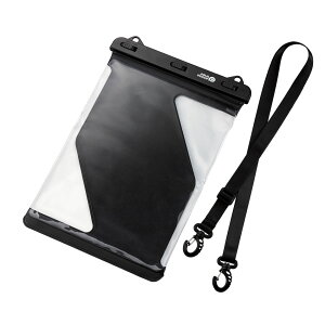 ELECOM �G���R�� �^�u���b�g�p�h���P�[�X/IPX8/���̍\�� ��8.9�`13�C���` TB-WPSR13BK