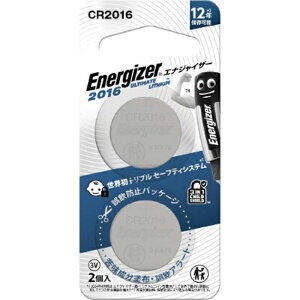 Energizer �G�i�W���C�U�[ CR2016J(2P)���`�E���R�C���d�r 2�p�b�N