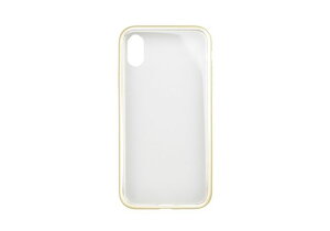 �p���[�T�|�[�g PGK-41 Shock proof Air jacket for iPhone X(rubber gold)