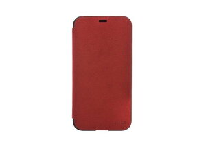 �p���[�T�|�[�g PGK-93 Ultrasuede Flip case for iPhone X(Red)