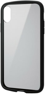 ELECOM GR iPhone XRpTOUGH SLIM LITE/t[J[ ubN PM-A18CTSLFCBK