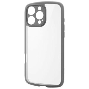 ELECOM �G���R�� PM-A24DTSLFCKBK iPhone 16 Pro Max/�n�C�u���b�h�P�[�X/TOUGH SLIM LITE/�t���[���J���[/�w�ʃN���A/�Ɍ�