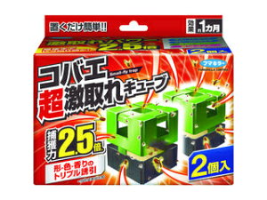 FUMAKILLA フマキラー コバエ超激取れキューブ 2個入