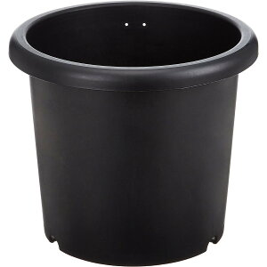 aika アイカ 菊鉢 8号 ブラック