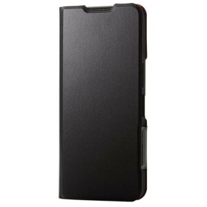 ELECOM �G���R�� PM-S241PLFUBK AQUOS wish4(SH-52E)/���U�[�P�[�X/�蒠�^/UltraSlim/���^/���Εt��/�u���b�N