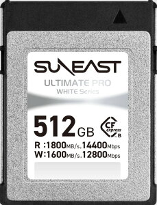 SUNEAST TC[Xg CFexpress Type B Card 512GB SE-CFXB512GW1800