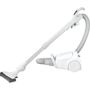 【同梱不可】 Panasonic パナソニック MC-PJ240G-W(ホワイト) 紙パック式キャニスター掃除機 【日時指定不可】 【銀振・代引不可】