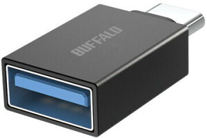 BUFFALO obt@[ USBϊA_v^[ Type-A to Type-C BSUAC321ADBK