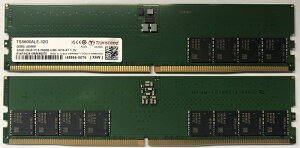 Transecend gZh 32GB DDR5 5600 U-DIMM 2Rx8 2Gx8 CL46 1.1V TS5600ALE-32G