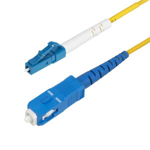 StarTech.com SPSMLCSC-OS2-1M ���t�@�C�o�[ �P�[�u��/OM2 �V���O�����[�h/1m/LC-SC/UPC/9/125/1�c/�V���v���b�N�X/100Gb