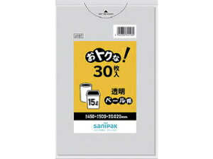 SANIPAK {TjpbN gNȁIy[pS~ 15L  30 U18T
