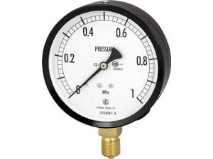 NAGANO ����v�� ���ʌ`���͌v(A�g���`�E��100�EG3/8B�E0.0�`1.60Mpa) AE20-131-1.6MP