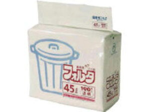 SANIPAK 日本サニパック F-9C環優包装90L透明 (1袋(PK)=100枚入) F-9C-CL