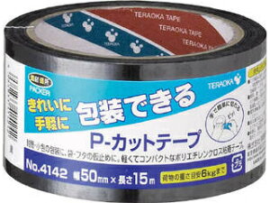 TERAOKA �������쏊 P-�J�b�g�e�[�v NO.4142 50mm×15M �� 4142 BK-50X15