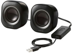 ELECOM GR RpNgXs[J/4.4W/USBڑ^Cv/ubN MS-P08USB3BK