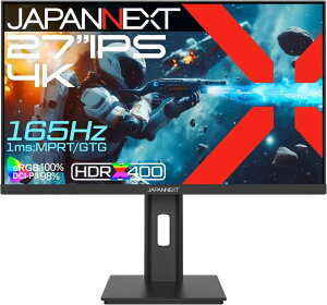 JAPANNEXT WplNXg 4KΉ27^Q[~Oj^[(IPS/165Hz/Xs[J[//s{bg/2Nۏ) JN-IPS27G165U-HSP Piŵ݉iꏤiłΕwj NWbgJ[h 