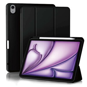 GfB[GX MDS-TPUCIPA13FLBK2 iPad Air 13 2024p ϏՌtbvP[X ubN(V{)