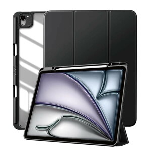 GfB[GX MDS-TPUCIPA13FLBK3 iPad Air 13 2024p ϏՌtbvP[X ubN(wʃNA)