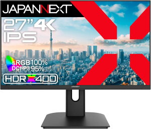 JAPANNEXT WplNXg 4KΉ27^tfBXvC(IPS/DPx2/HDMIx2/Xs[J[//2Nۏ) JN-i27U Piŵ݉iꏤiłΕwj NWbgJ[h ς̂