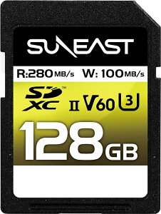 SUNEAST TC[Xg ULTIMATE PRO SDXC UHS-II Card V60(128GB) SE-FS2128G26W1F