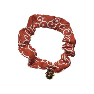 株式会社 アライブ 神戸工房Bowvid事業 京シュシュ唐草 赤 S