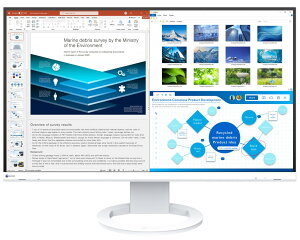 EIZO WQHDΉ FlexScan 27^J[tj^[(USB Type-CADisplayPortAHDMI/zCg) EV2720S-WT
