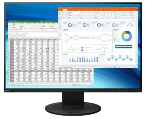 EIZO WUXGAΉ FlexScan 24.1^J[tj^[(DPAHDMIADVI-DAD-Sub 15s/ubNj EV2410R-BK