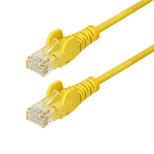 StarTech.com CAT6 LAN�P�[�u��/�X����/15m/�C�G���[/10Gb/100W PoE/�X�i�b�O���X/����/�t���[�N������ N6PAT15MYLS