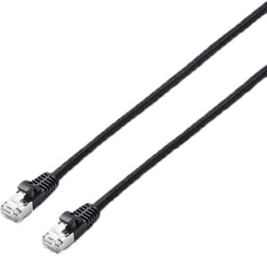 ELECOM �G���R�� LAN�P�[�u��/CAT8/���b�V��/10.0m/�u���b�N LD-OCM/BK100