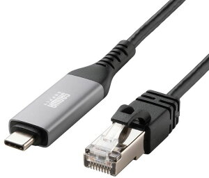 TTvC USB-C LANA_v^[ P[u 5m 1Gbps LLANڑ MACAhX̃pXX[@\Ή KB-SL6CLAN05BK