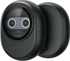eMeet イーミート デュアル4Kカメラ EMEET Piko E3141 Black 4K E3141111