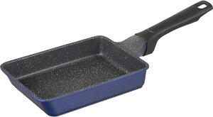 WAHEI FREIZ 和平フレイズ ウルトライト IH対応 玉子焼フライパン 13×18cm ブルー RB-3277