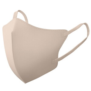 IRIS OHYAMA アイリスオーヤマ FASHIONABLE MASK 立体 ふつうサイズ 10枚入 ピンクベージュ RN-FA10SPB