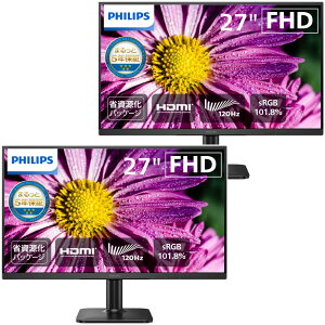 PHILIPS tBbvX 2Zbg 27E2N2100/11 IPSpl tHD27^tfBXvC 5Nԃtۏ Piŵ݉iꏤiłΕwj NWbgJ[h ς