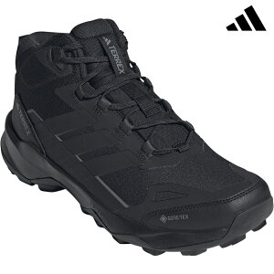 adidas �A�f�B�_�X �y�����Y�z�e���b�N�X �X�J�C�`�F�C�T�[ AX5 �~�b�h GORE-TEX �n�C�L���O JQ2207 �y�R�A�u���b�N/�R�A�u���b�N/�J�[�{���z