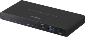 GREEN HOUSE O[nEX HDMIZN^ Input4(HDMI3+Type-C1)+Output1|[g GH-HSWH4-BK