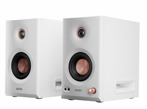 Edifier エディファイア 2.0モニタースピーカーシステム 定格出力合計110W 入力4系統 ホワイト ED-MR5-WH